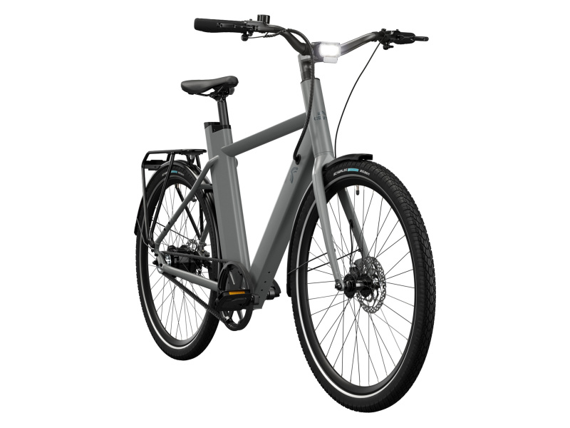 Crivit Městské elektrokolo X.3 Belt Drive (Ash Grey)