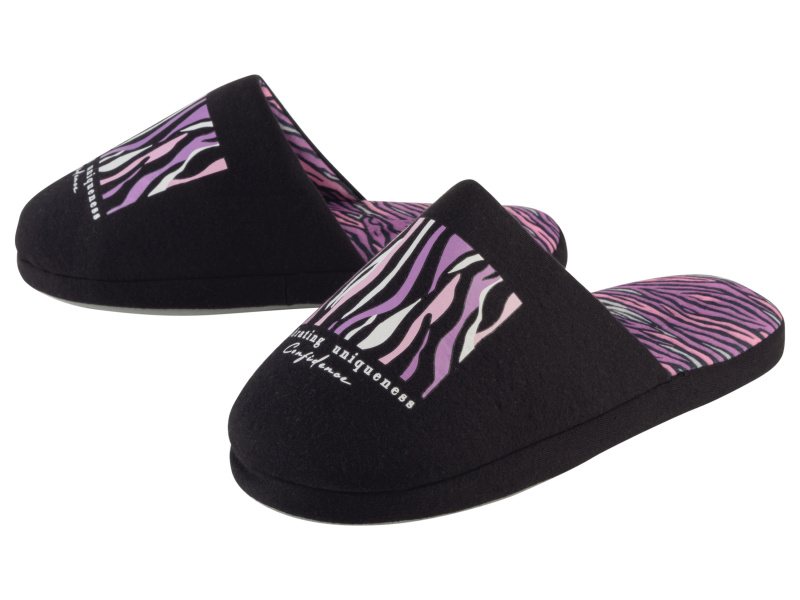 esmara® Dámská domácí obuv (36/37, černá)