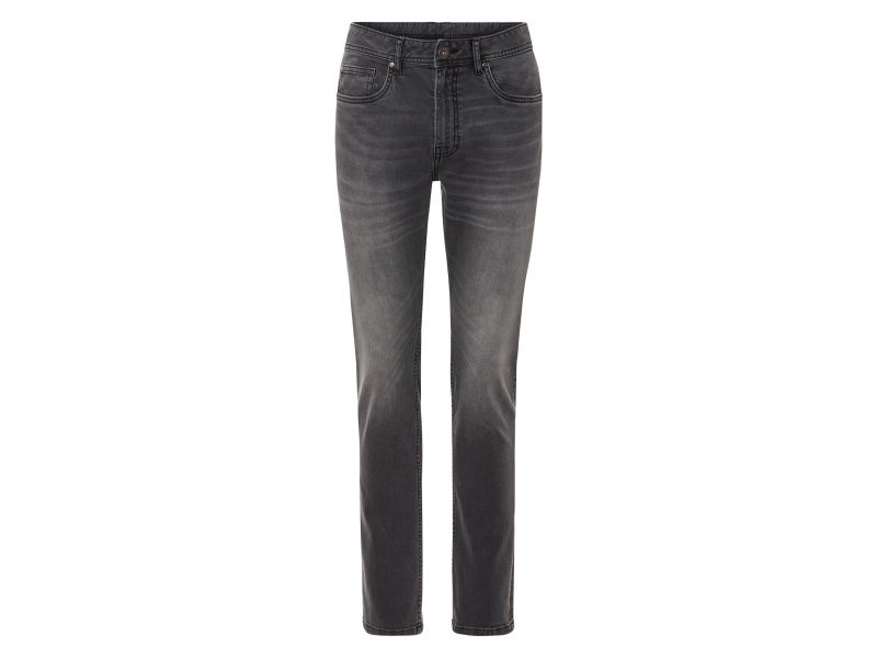 Livergy® Pánské džíny "Slim Fit" (56 (40/32), tmavě šedá)