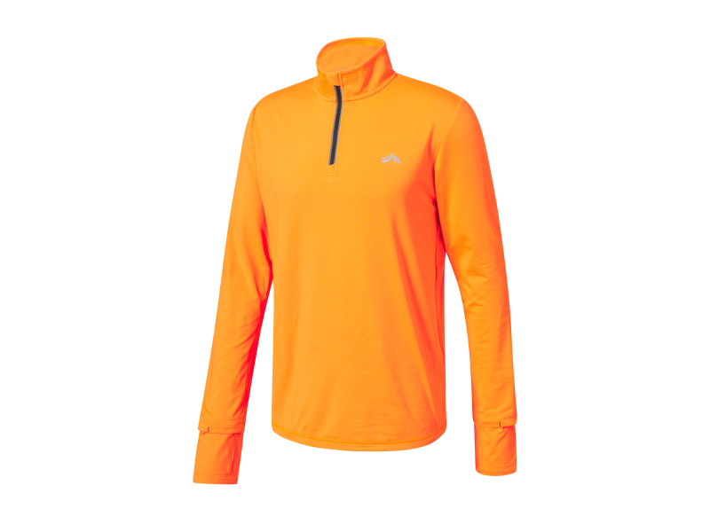 Crivit Pánské funkční triko s dlouhými rukávy (oranžová, XL (56/58))