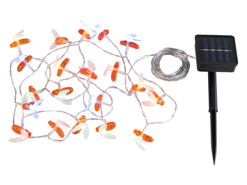 Livarno home Solární světelný řetěz (včely)