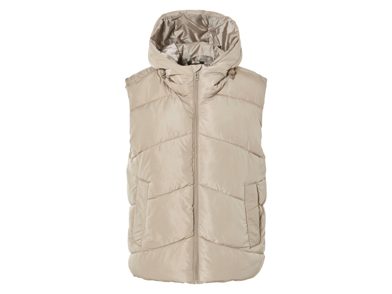 esmara® Dámská prošívaná vesta (béžová, S (36/38))
