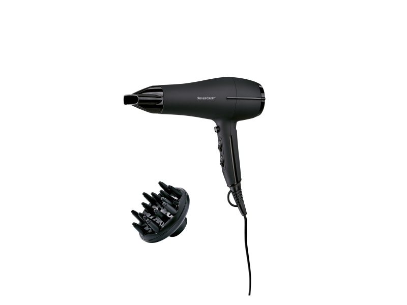 Silvercrest® Personal Care Vysoušeč vlasů s dotykovým senzorem Shtt 2200 B2 (černá)