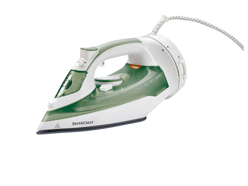 Silvercrest® Bezdrátová napařovací žehlička Sdbk 2400 E1 (zelená)