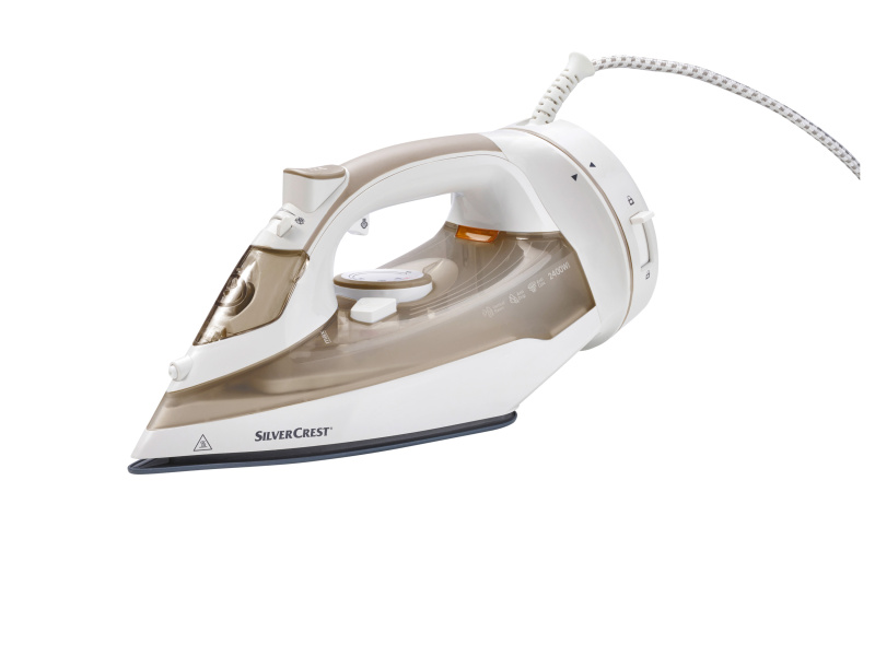 Silvercrest® Bezdrátová napařovací žehlička Sdbk 2400 E1 (béžová)