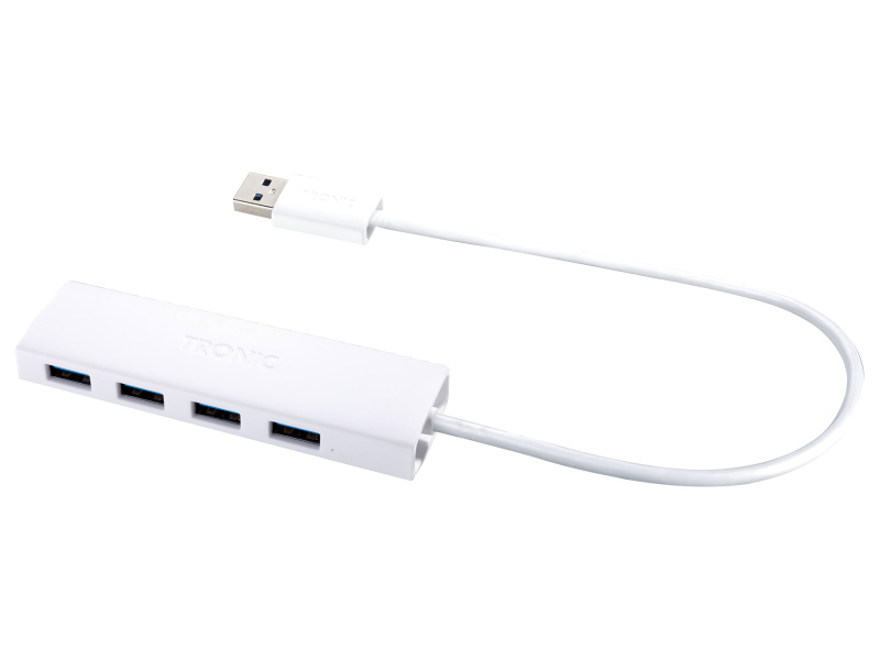 Tronic® Rozbočovač USB 3.0 (bílá)