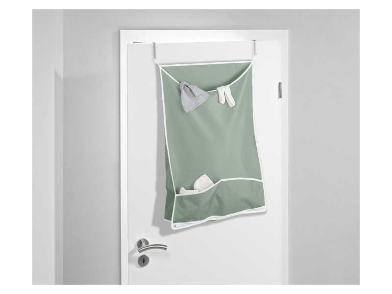 Livarno home Závěsný pytel na prádlo, 65 l (zelená)