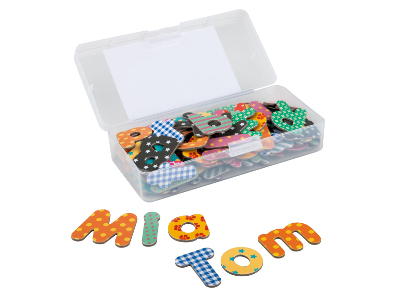 Playtive Box s magnety (písmena, 100 kusů)