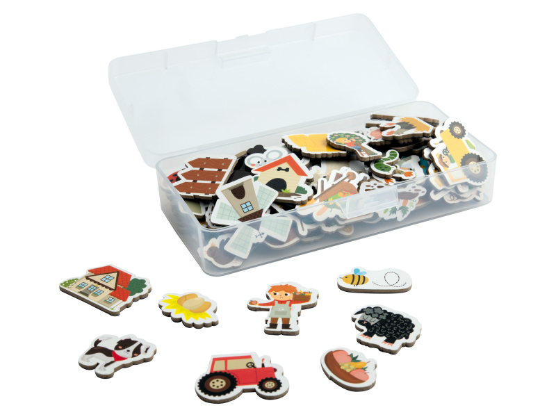 Playtive Box s magnety (farma, 95 kusů)