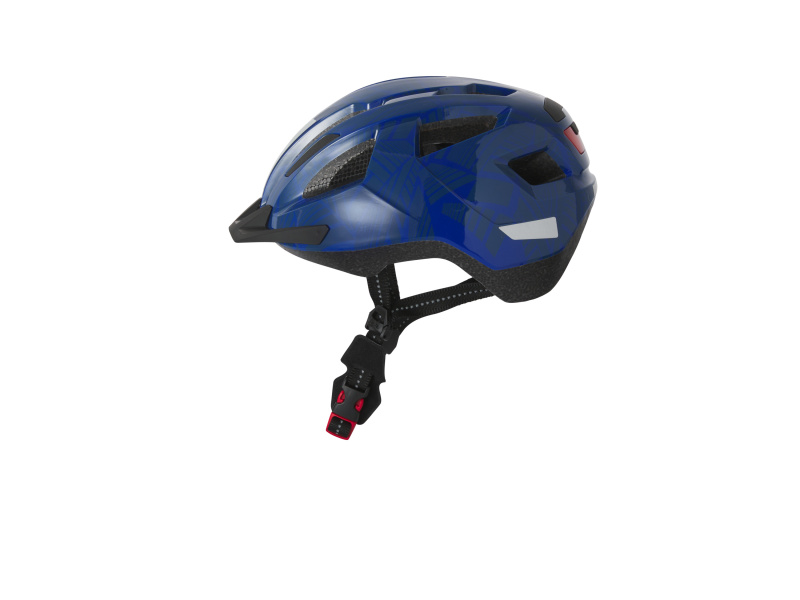 Crivit Dětská cyklistická helma (velikost s modrá)