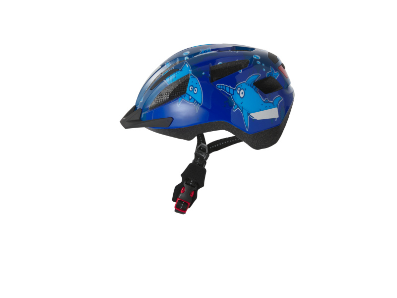 Crivit Dětská cyklistická helma (velikost xs žralok)