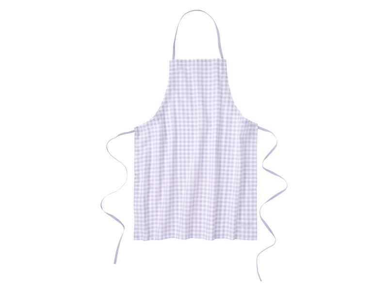 Livarno home Kuchyňská zástěra / Kuchyňské rukavice (zástěra, fialová)