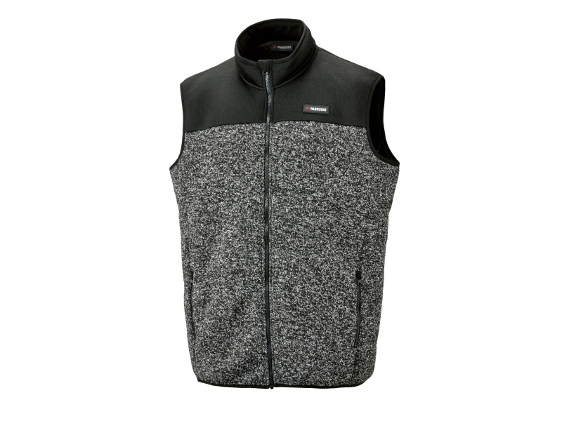 Parkside® Pánská fleecová vesta (černá, XXL (60/62))