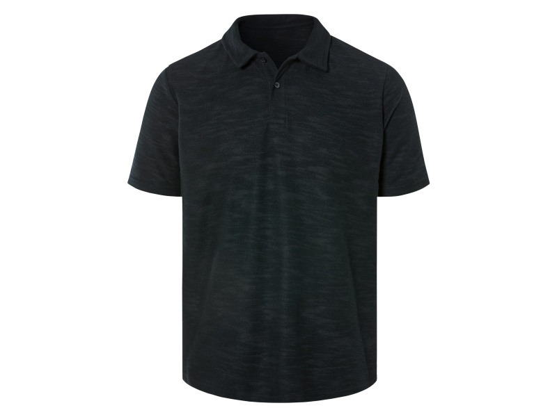 Livergy® Pánské polotriko (černá, XL (56/58))