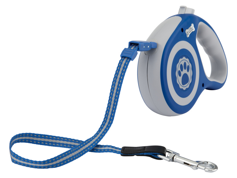 zoofari® Samonavíjecí vodítko (malý/modrý)