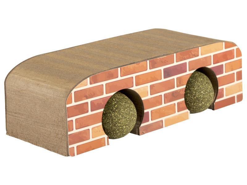 zoofari® Škrabadlo pro kočky (potisk mostu)