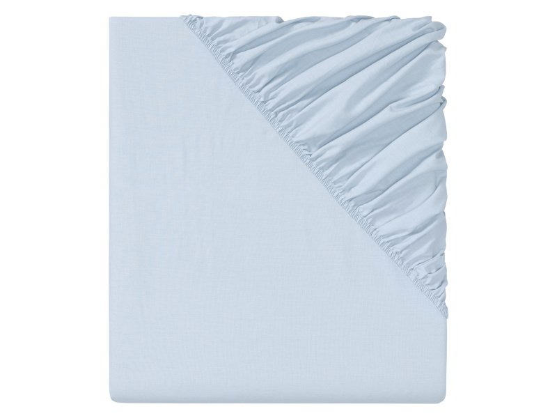Livarno home Napínací prostěradlo Renforcé, 180-200 x 200 cm (modrá)