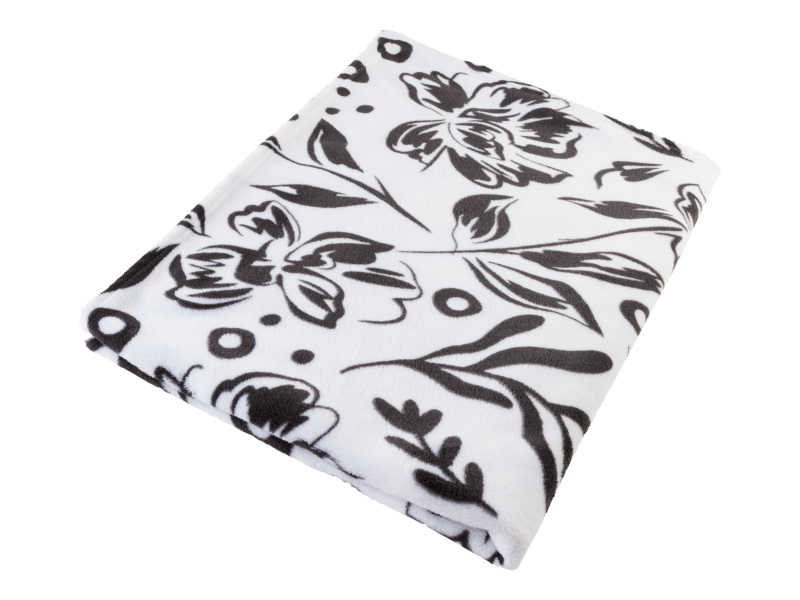 Livarno home Hebká deka, 130 x 170 cm (květiny)