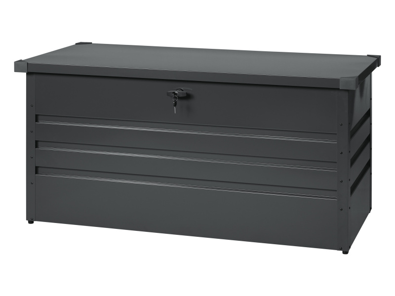 Livarno home Ocelový zahradní box, 330 l