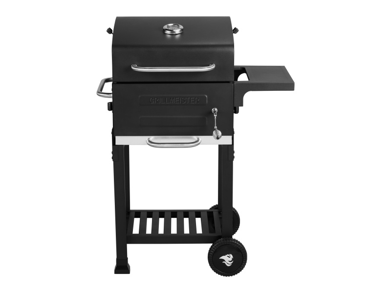 Grillmeister Gril na dřevěné uhlí Mini Kansas, 1200 cm2