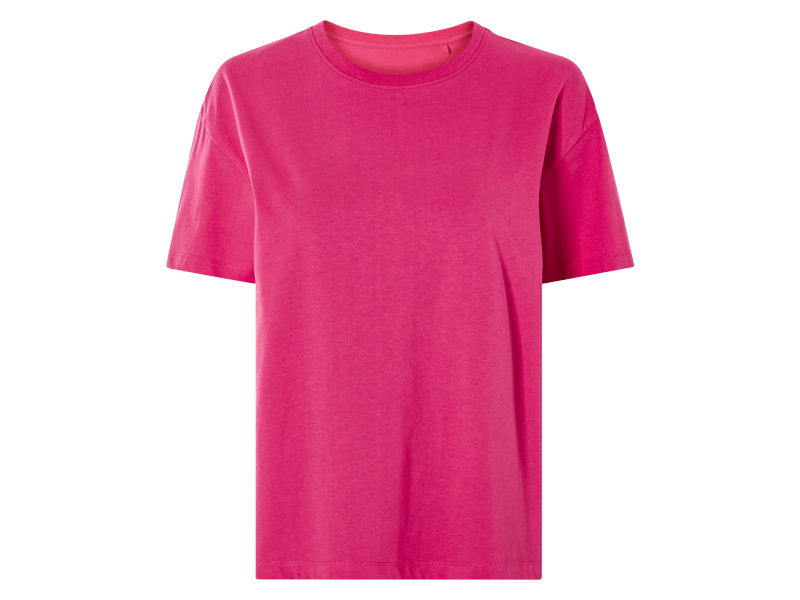esmara® Dámské triko s BIO bavlnou (XS (32/34), růžová)