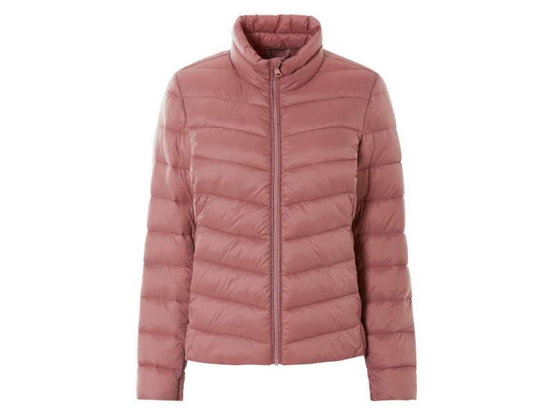 esmara® Dámská prošívaná bunda (světle růžová, S (36/38))