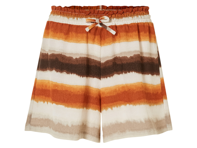 esmara® Dámské šortky (béžová/žlutá/oranžová, S(36/38))