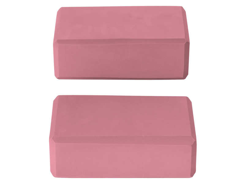 Crivit Cvičební pomůcka na jógu (2dílná sada bloků na jógu)