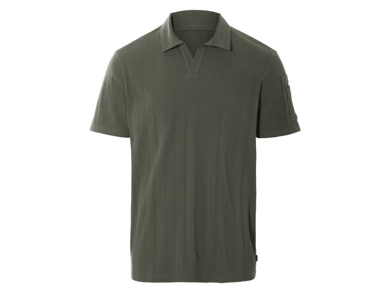 Livergy® Pánské polotriko (khaki, XL (56/58))