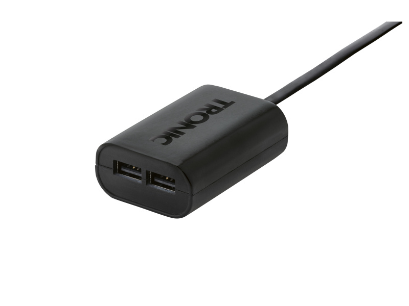Tronic® Nabíječka / USB hub (nástěnná nabíječka s 3m kabelem)