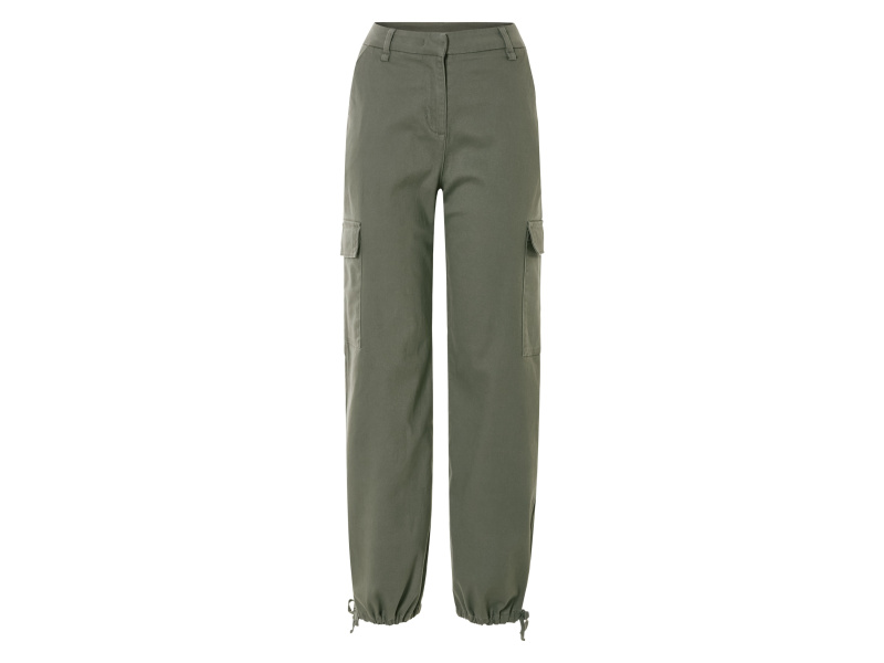 esmara® Dámské cargo kalhoty (khaki, 38)