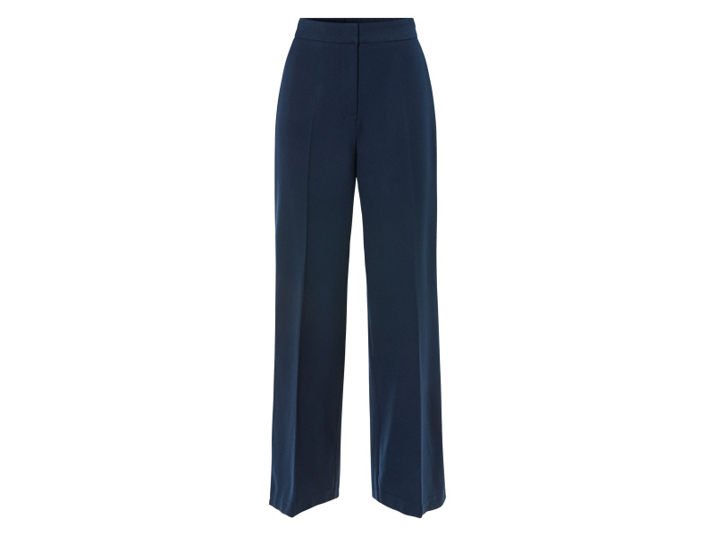 esmara® Dámské palazzo kalhoty (navy modrá, 42)