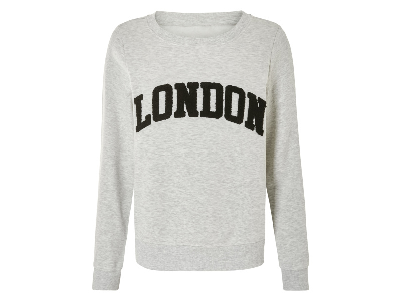 esmara® Dámská mikina (šedá, S (36/38))