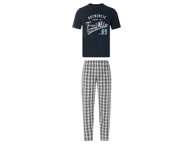 Livergy® Pánské pyžamo s BIO bavlnou (XL (56/58))