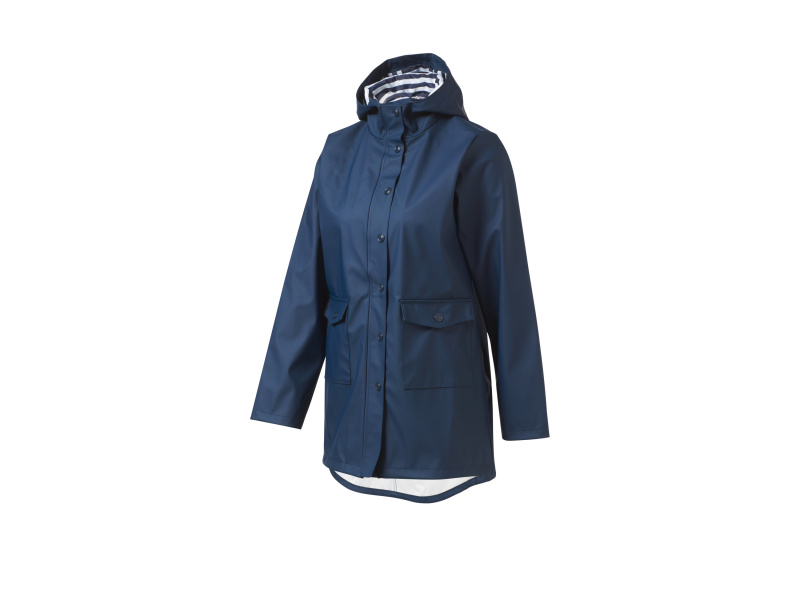 Crivit Dívčí nepromokavá parka (navy modrá, 158/164)