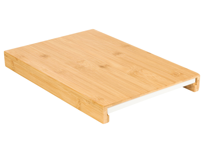 Livarno home Kuchyňské bambusové prkénko (kuchyňské prkénko se záchytnou miskou)