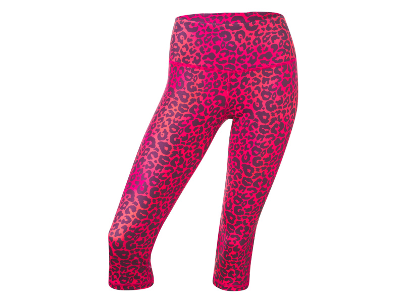 Dámské funkční capri legíny (růžová, Xs(32/34))