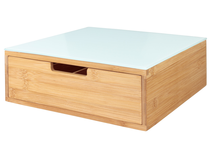 Livarno home Box se zásuvkou s přihrádkami (bílá)