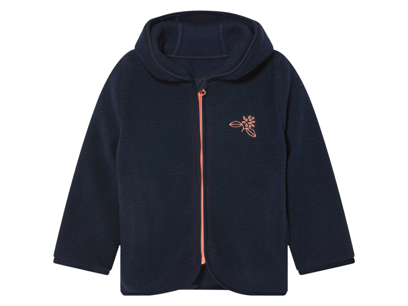 lupilu® Dívčí fleecová bunda (navy modrá, 122/128)
