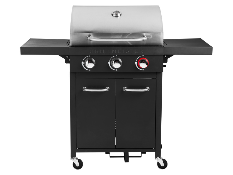 Grillmeister Plynový gril Memphis 11,5 kW se 3 hořáky