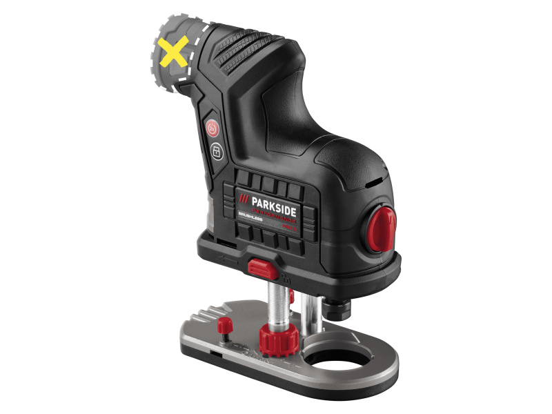 Parkside Performance® Aku frézka na hrany Ppakf 12 A1 – bez akumulátoru a nabíječky