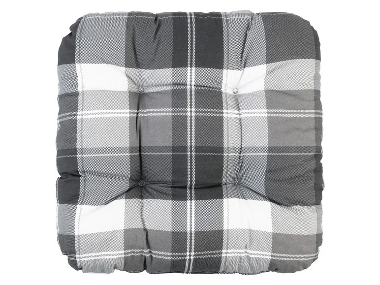 Livarno home Podsedák na židli s pěnovou výplní (šedá)