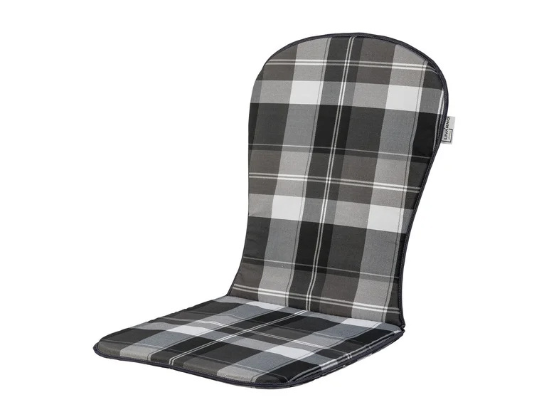 Livarno home Potah na křeslo, 88 x 44 x 2 cm (hnědá/šedá)