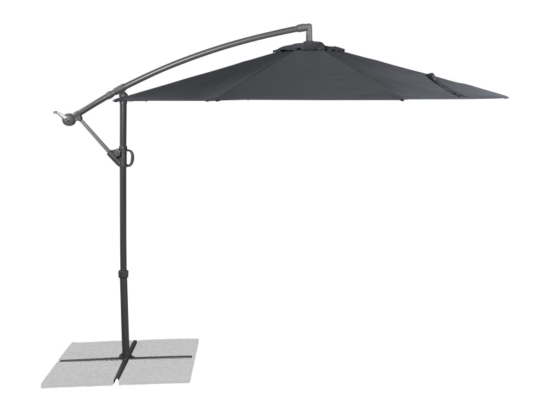 Livarno home Lampový slunečník, antracitová