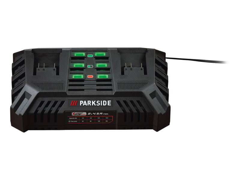 Parkside® Dvojitá rychlonabíječka Pdslg 20 B1