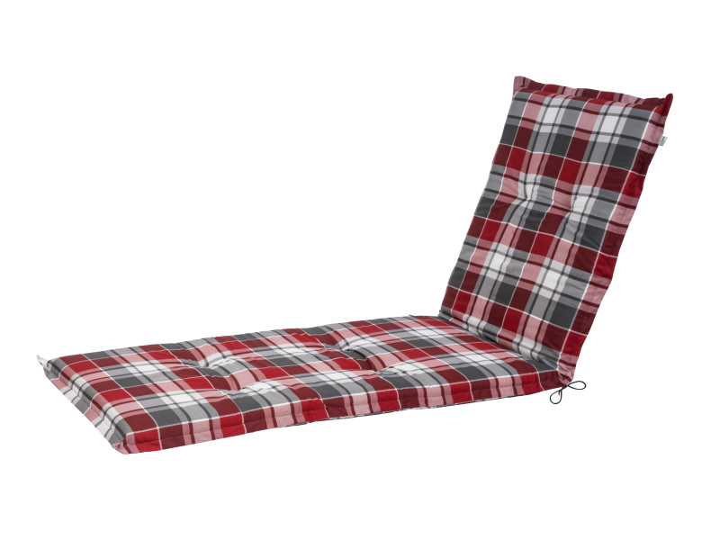 Livarno home Potah na lehátko Valencia/Miami, 190 x 60 x 8 cm (bordó)