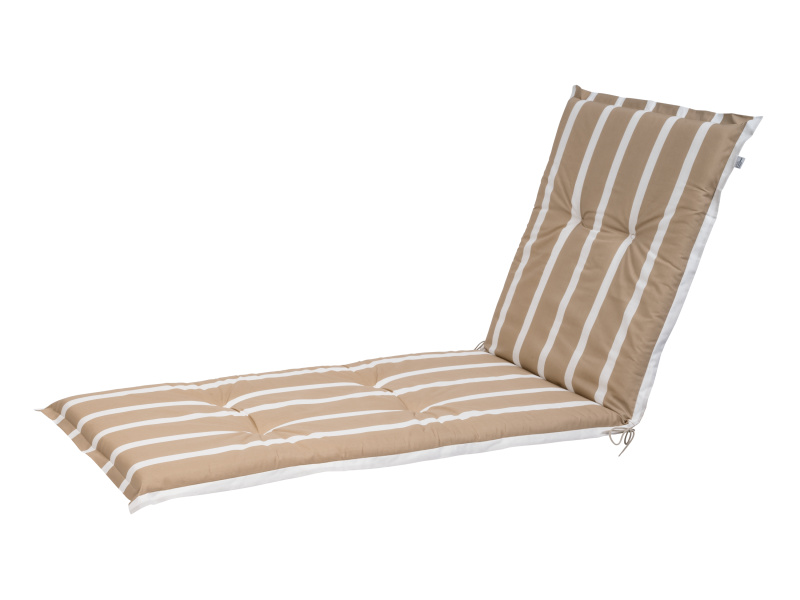 Livarno home Potah na lehátko Valencia/Miami, 190 x 60 x 8 cm (béžová)