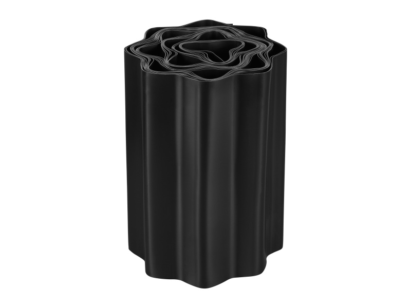 Parkside® Plastový zahradní obrubník (zvlněný/černý)