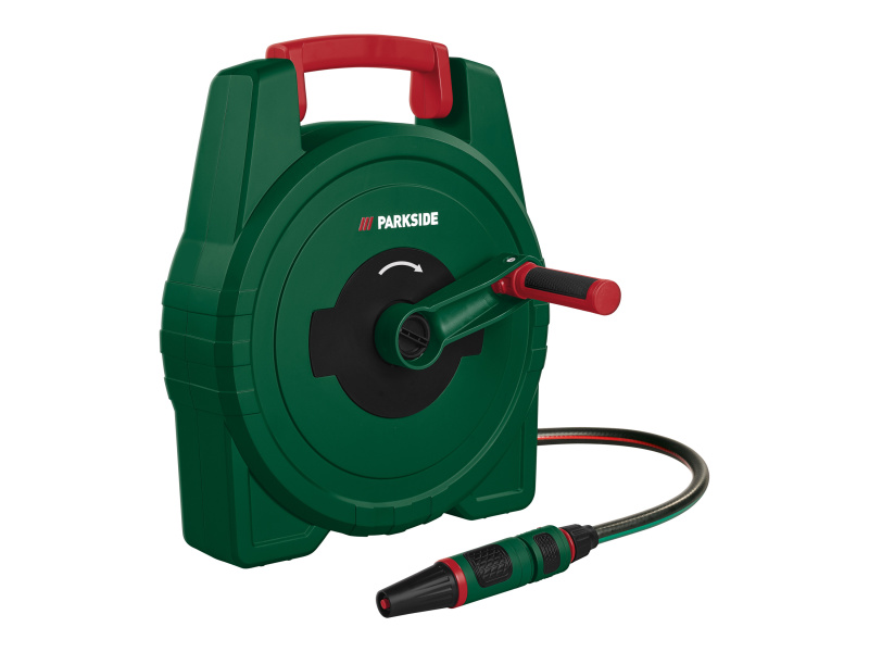 Parkside® Navíjecí hadicový buben s hadicí, 10 m / Kazeta s plochou hadicí, 20 m (hadicový buben)
