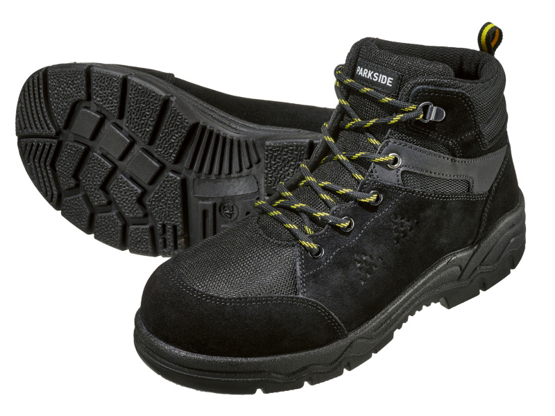 Parkside® Pánská kožená bezpečnostní obuv S3 (kotníčková obuv, 42)